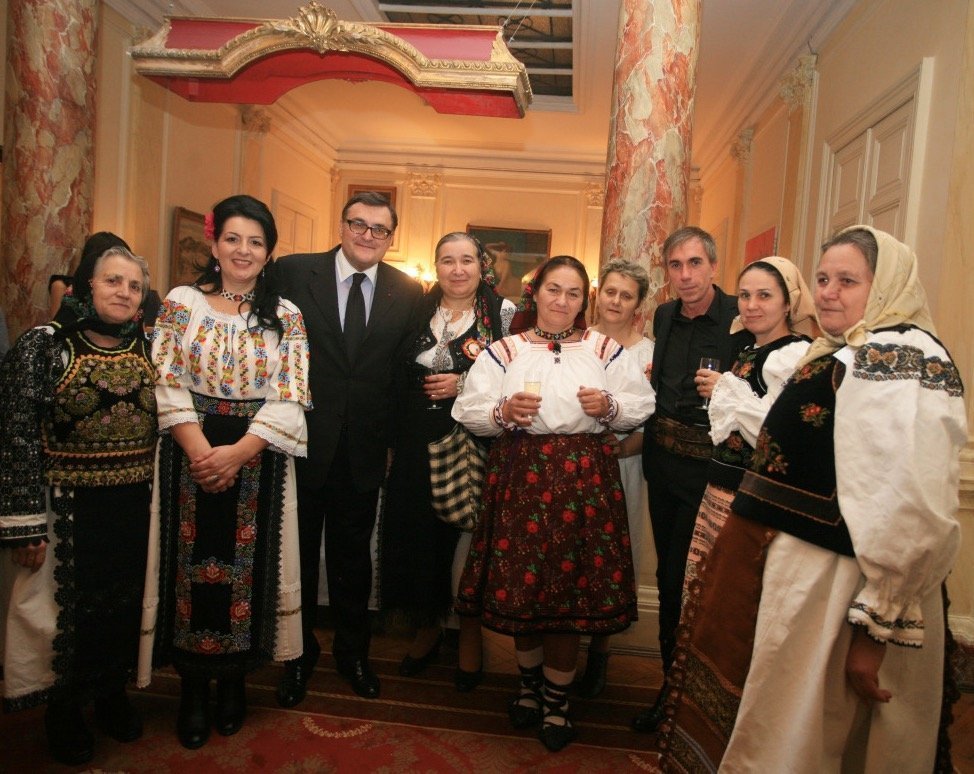 Phillipe Guilet and Romanian artisans