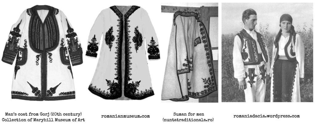 Suman - Romanian folk autumn coat