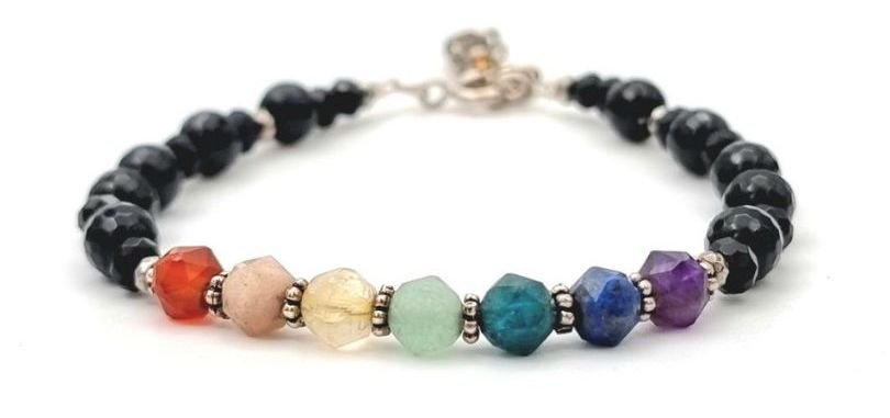 Personalized handmade jewellery - 7 Chakra bracelet